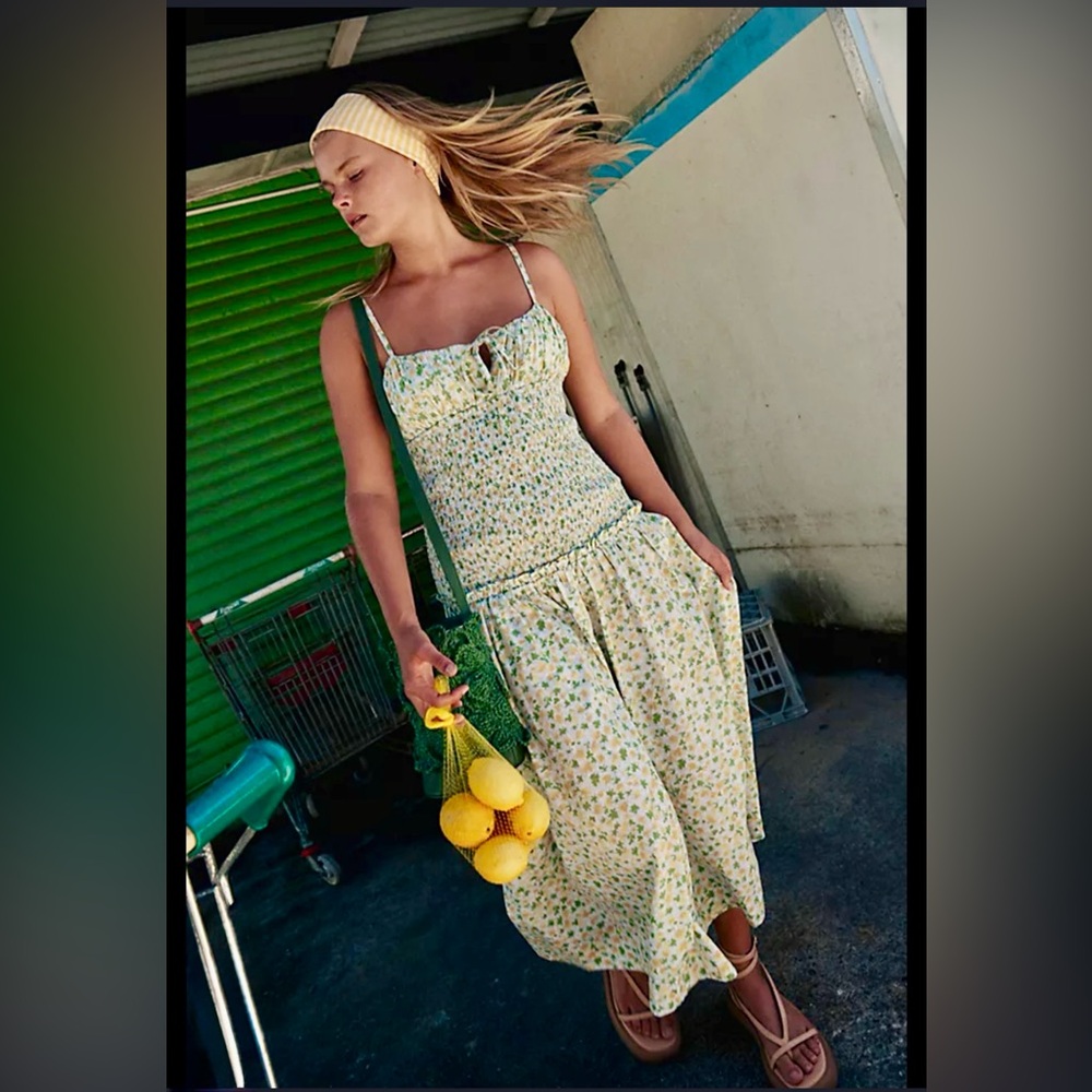 Free People Dainty Flower Combo Daze Dress